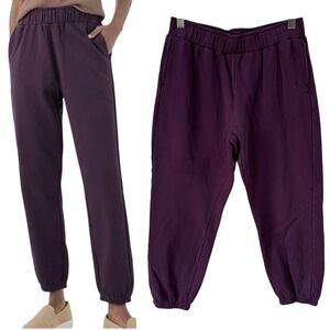 Pact 100% Organic Cotton Cloud Fleece Pants Large Joggers Comfy Lounge Pockets
